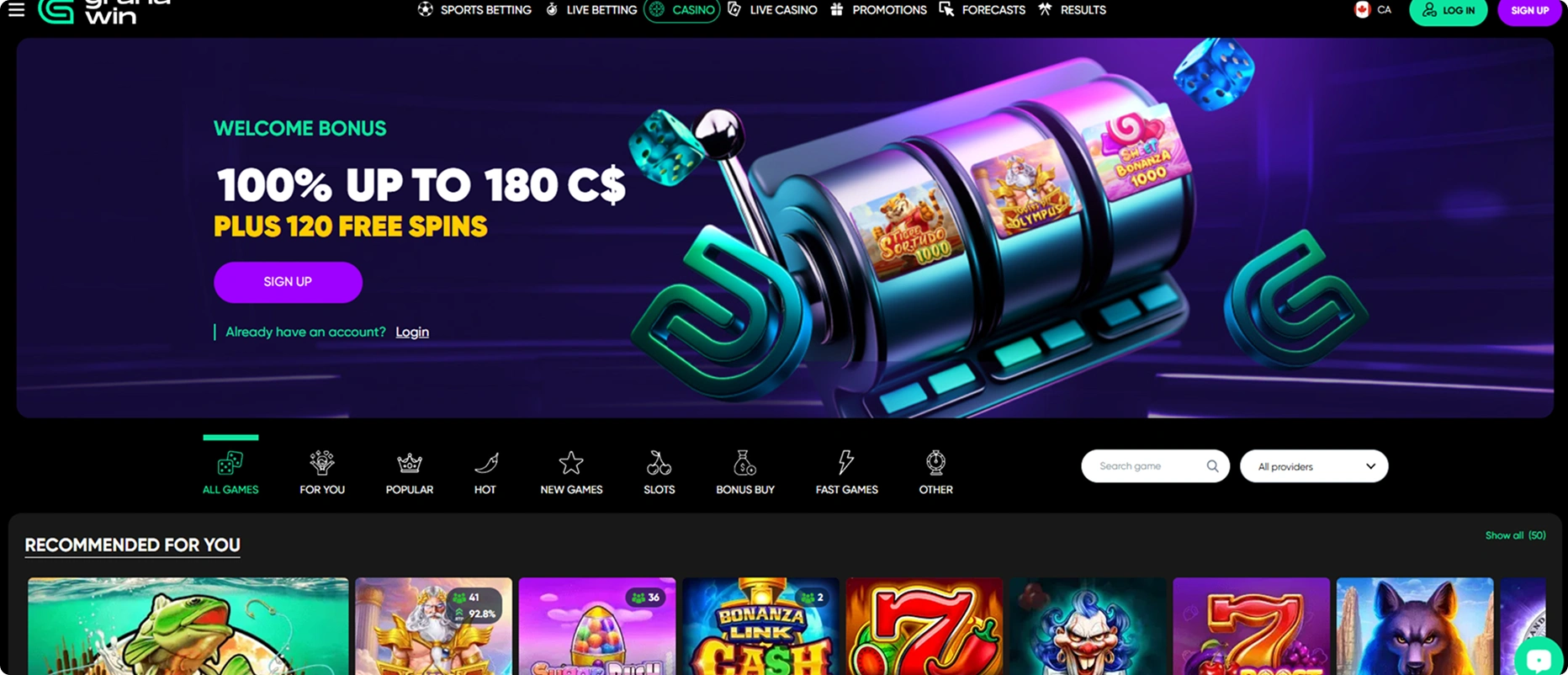 Granawin Online Casino